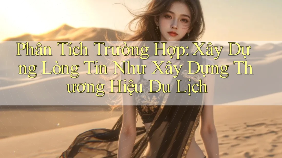 Phân Tích Trường Hợp: Xây Dựng Lòng Tin Như Xây Dựng Thương Hiệu Du Lịch Phân Tích Trường Hợp: Xây Dựng Lòng Tin Như Xây Dựng Thương Hiệu Du Lịch