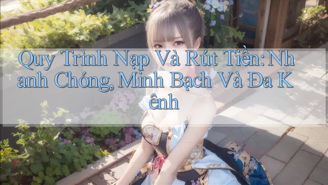Quy Trình Nạp Và Rút Tiền: Nhanh Chóng, Minh Bạch Và Đa Kênh Quy Trình Nạp Và Rút Tiền: Nhanh Chóng, Minh Bạch Và Đa Kênh