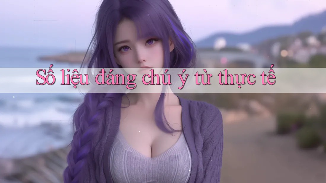 Số liệu đáng chú ý từ thực tế Số liệu đáng chú ý từ thực tế