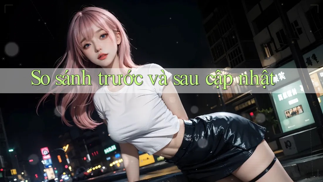So sánh trước và sau cập nhật So sánh trước và sau cập nhật