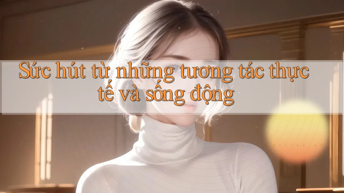 Sức hút từ những tương tác thực tế và sống động