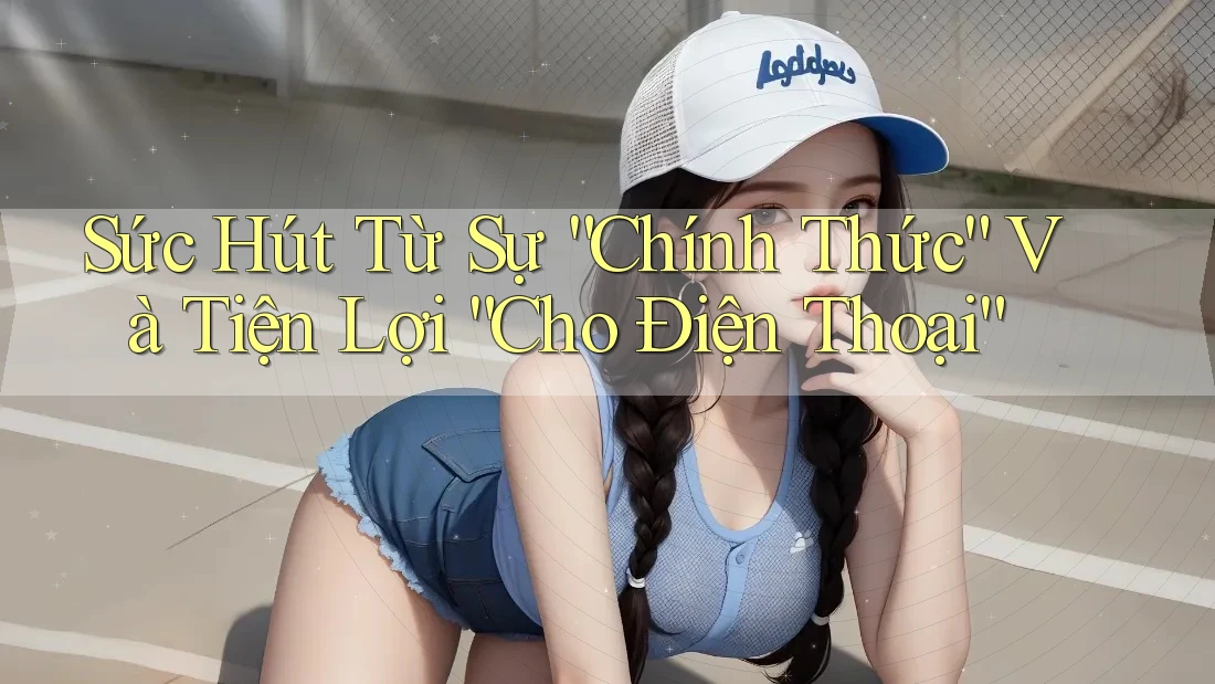 Sức Hút Từ Sự “Chính Thức” Và Tiện Lợi “Cho Điện Thoại” Sức Hút Từ Sự “Chính Thức” Và Tiện Lợi “Cho Điện Thoại”