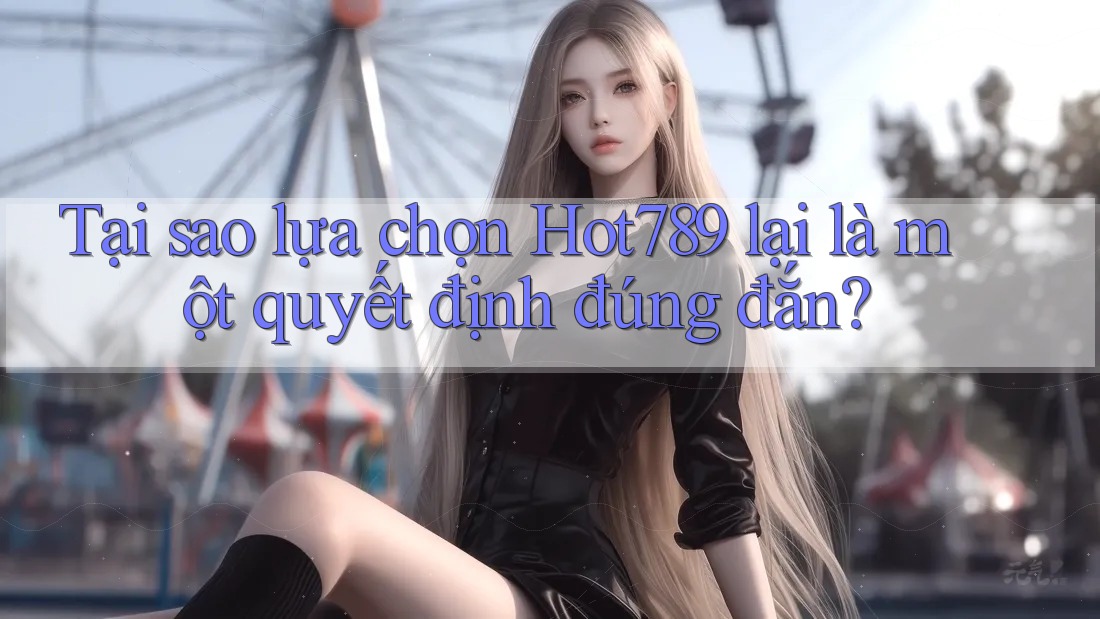 Tại sao lựa chọn Hot789 lại là một quyết định đúng đắn? Tại sao lựa chọn Hot789 lại là một quyết định đúng đắn?