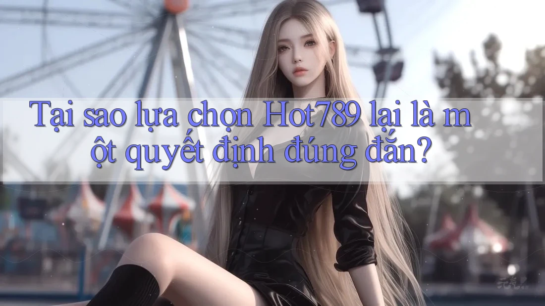 Tại sao lựa chọn Hot789 lại là một quyết định đúng đắn? Tại sao lựa chọn Hot789 lại là một quyết định đúng đắn?