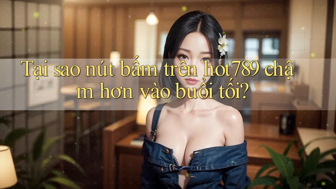 Tại sao nút bấm trên hot789 chậm hơn vào buổi tối? Tại sao nút bấm trên hot789 chậm hơn vào buổi tối?