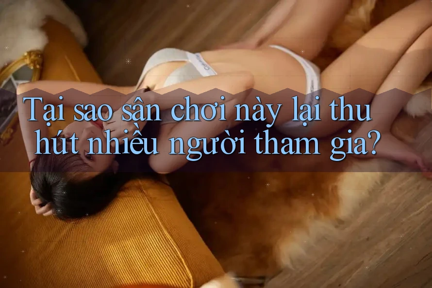 Tại sao sân chơi này lại thu hút nhiều người tham gia? Tại sao sân chơi này lại thu hút nhiều người tham gia?