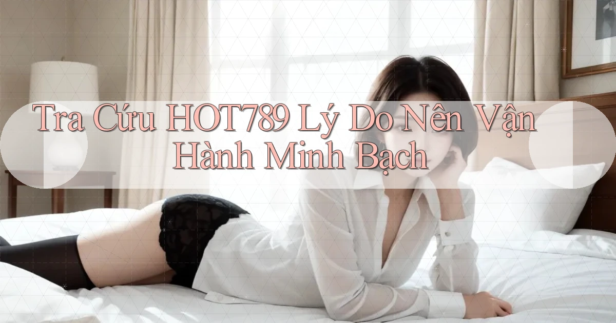 tra cứu hot789 lý do nên vận hành minh bạch