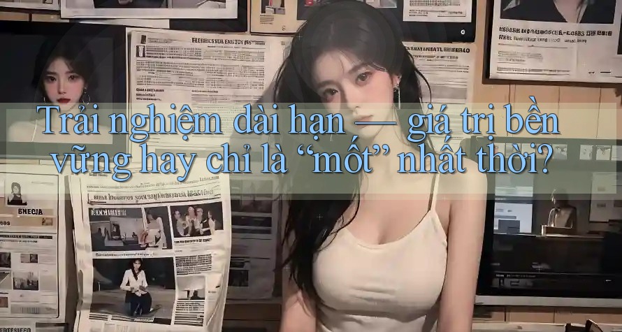 Trải nghiệm dài hạn — giá trị bền vững hay chỉ là “mốt” nhất thời? Trải nghiệm dài hạn — giá trị bền vững hay chỉ là “mốt” nhất thời?