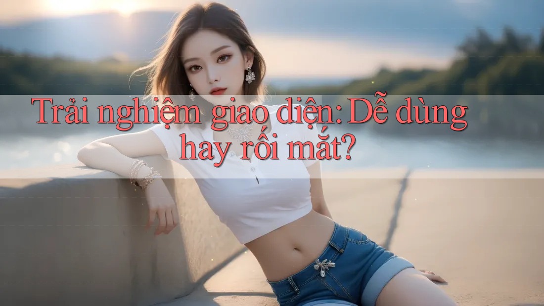Trải nghiệm giao diện: Dễ dùng hay rối mắt? Trải nghiệm giao diện: Dễ dùng hay rối mắt?