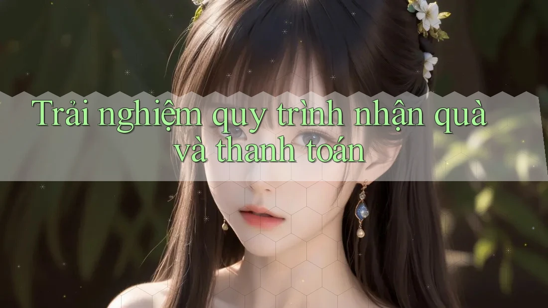 Trải nghiệm quy trình nhận quà và thanh toán Trải nghiệm quy trình nhận quà và thanh toán