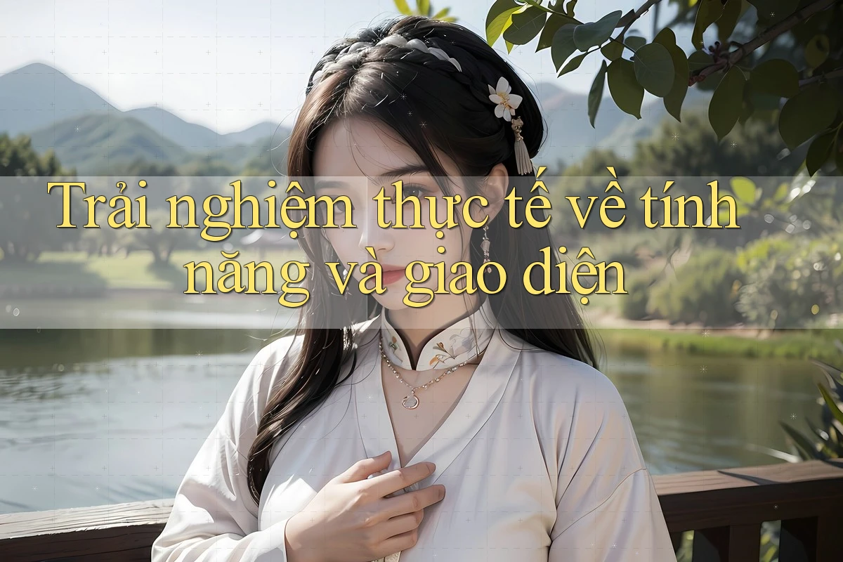 Trải nghiệm thực tế về tính năng và giao diện Trải nghiệm thực tế về tính năng và giao diện
