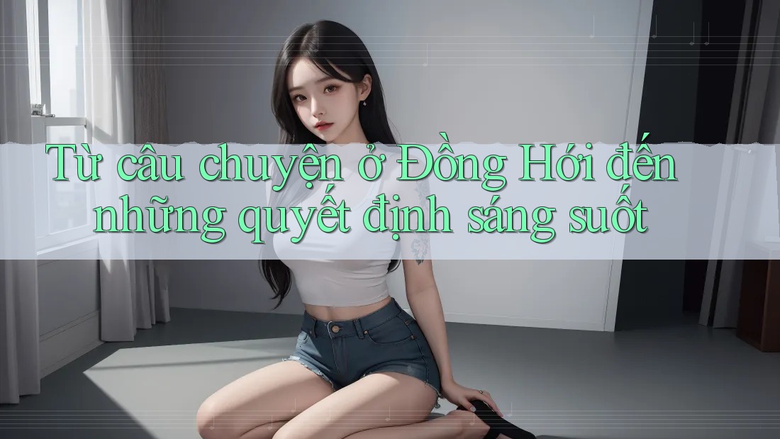Từ câu chuyện ở Đồng Hới đến những quyết định sáng suốt Từ câu chuyện ở Đồng Hới đến những quyết định sáng suốt