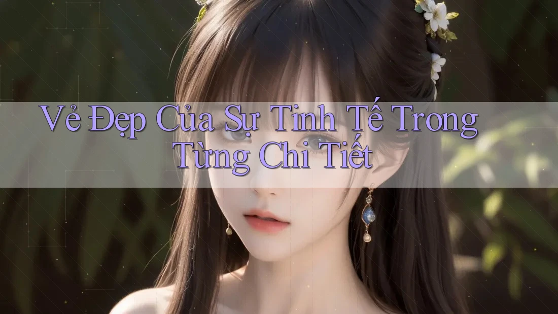 Vẻ Đẹp Của Sự Tinh Tế Trong Từng Chi Tiết Vẻ Đẹp Của Sự Tinh Tế Trong Từng Chi Tiết